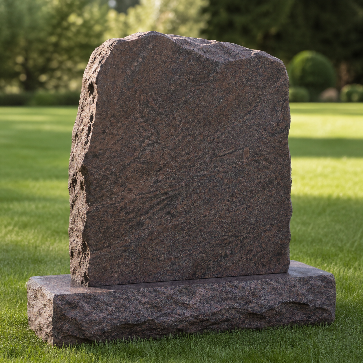 granite Headstone Design hand-carved by Headstone Design Studio in NJ — image 4